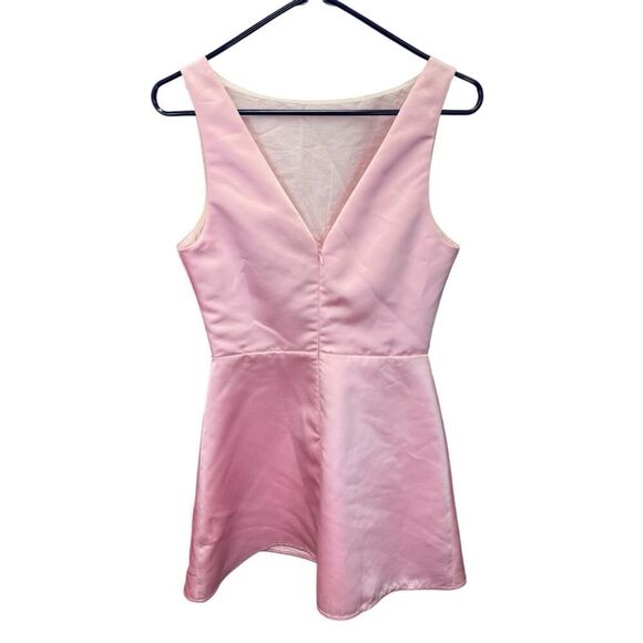 Reformation Zenni Light Pink Sleeveless Mini Dress Formal sz 2 - Picture 5 of 12